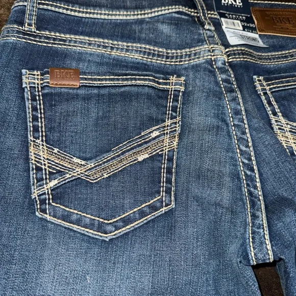 BKE Carter Men’s Boot Cut Jeans - Picture 6 of 8